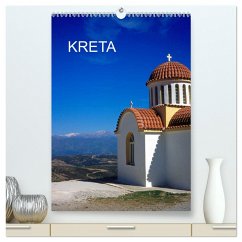 KRETA (hochwertiger Premium Wandkalender 2025 DIN A2 hoch), Kunstdruck in Hochglanz