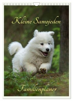 Kleine Samojeden (Wandkalender 2025 DIN A4 hoch), CALVENDO Monatskalender - Calvendo;Pelzer / www.Pelzer-Photography.com, Claudia
