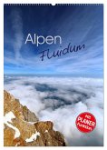Alpen Flu­i­dum (Wandkalender 2025 DIN A2 hoch), CALVENDO Monatskalender