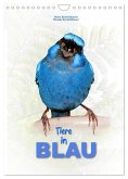 Tiere in Blau (Wandkalender 2025 DIN A4 hoch), CALVENDO Monatskalender
