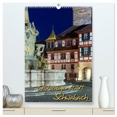 Goldschlägerstadt Schwabach (hochwertiger Premium Wandkalender 2025 DIN A2 hoch), Kunstdruck in Hochglanz