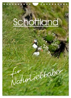 Schottland für Naturliebhaber (Wandkalender 2025 DIN A4 hoch), CALVENDO Monatskalender