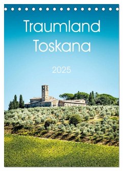 Traumland Toskana (Tischkalender 2025 DIN A5 hoch), CALVENDO Monatskalender