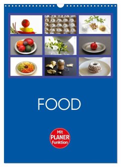 Food (Wandkalender 2025 DIN A3 hoch), CALVENDO Monatskalender
