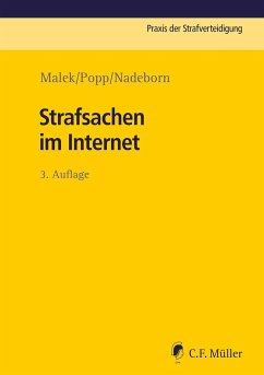 Strafsachen im Internet - Malek, Klaus;Popp, Andreas;Nadeborn, Diana