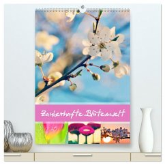 Zauberhafte Blütenwelt / Planer (hochwertiger Premium Wandkalender 2025 DIN A2 hoch), Kunstdruck in Hochglanz - Calvendo;Delgado, Julia