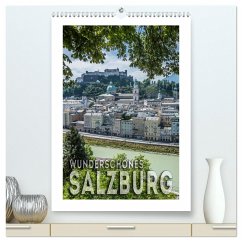 Wunderschönes SALZBURG (hochwertiger Premium Wandkalender 2025 DIN A2 hoch), Kunstdruck in Hochglanz