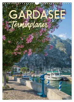 GARDASEE Terminplaner (Wandkalender 2025 DIN A3 hoch), CALVENDO Monatskalender