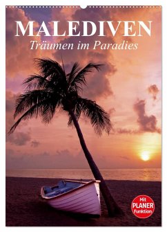 Malediven - Träumen im Paradies (Wandkalender 2025 DIN A2 hoch), CALVENDO Monatskalender - Calvendo;Stanzer, Elisabeth