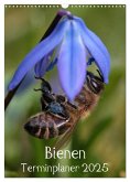 Bienen-Terminplaner 2025 (Wandkalender 2025 DIN A3 hoch), CALVENDO Monatskalender