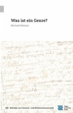 Was ist ein Genre? - Niehaus, Michael