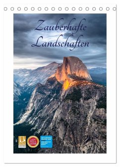 Zauberhafte Landschaften (Tischkalender 2025 DIN A5 hoch), CALVENDO Monatskalender