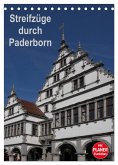 Streifzüge durch Paderborn (Tischkalender 2025 DIN A5 hoch), CALVENDO Monatskalender