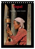 Nepal - Gesichter eines Landes (Tischkalender 2025 DIN A5 hoch), CALVENDO Monatskalender