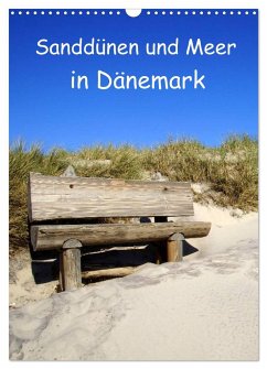 Sanddünen und Meer in Dänemark (Wandkalender 2025 DIN A3 hoch), CALVENDO Monatskalender - Calvendo;Bussenius, Beate