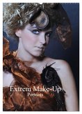 Extrem Make-Up Portraits (Wandkalender 2025 DIN A2 hoch), CALVENDO Monatskalender
