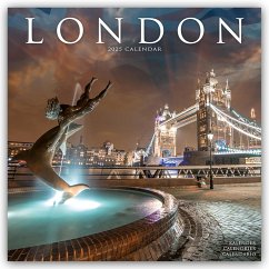 London 2025 - 16-Monatskalender - Avonside Publishing Ltd