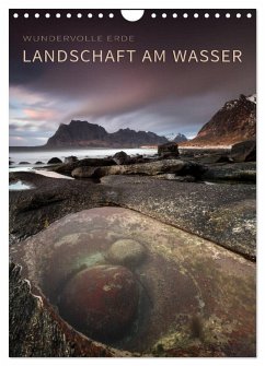 LANDSCHAFT AM WASSER (Wandkalender 2025 DIN A4 hoch), CALVENDO Monatskalender