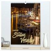 Stilles Venedig / Terminplaner (hochwertiger Premium Wandkalender 2025 DIN A2 hoch), Kunstdruck in Hochglanz