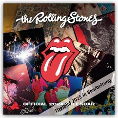 The Rolling Stones - Die Rolling Stones 2025 - Wandkalender - Danilo Promotion Ltd
