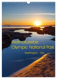 Weltnaturerbe Olympic National Park (Wandkalender 2025 DIN A3 hoch), CALVENDO Monatskalender