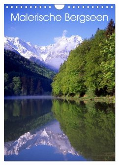 Malerische Bergseen (Wandkalender 2025 DIN A4 hoch), CALVENDO Monatskalender - Calvendo;reupert, lothar