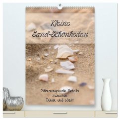 Kleine Sand-Schönheiten / Familienplaner (hochwertiger Premium Wandkalender 2025 DIN A2 hoch), Kunstdruck in Hochglanz - Calvendo;Bergmann, Kathleen