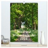 Wald- und Wiesenkalender 2025 Planer (hochwertiger Premium Wandkalender 2025 DIN A2 hoch), Kunstdruck in Hochglanz