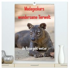 Madagaskars wundersame Tierwelt - die Reise geht weiter (hochwertiger Premium Wandkalender 2025 DIN A2 hoch), Kunstdruck in Hochglanz