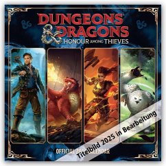 Dungeons and Dragons 2025 - Ehre unter Dieben - Wandkalender - Danilo Promotion Ltd