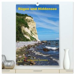 Rügen und Hiddensee - Bilder eines Sommers / Planer (hochwertiger Premium Wandkalender 2025 DIN A2 hoch), Kunstdruck in Hochglanz - Calvendo;Friedrich, Olaf