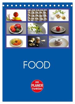 Food (Tischkalender 2025 DIN A5 hoch), CALVENDO Monatskalender - Calvendo;Jäger, Anette