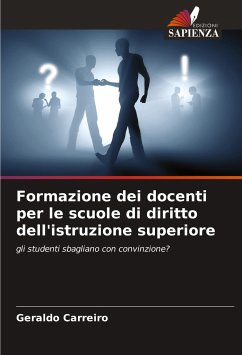 Formazione dei docenti per le scuole di diritto dell'istruzione superiore - Carreiro, Geraldo