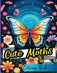 Cute Moths Coloring Book - Peter