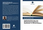 Implementierung von Wissensmanagement-Systemen in Universitäten