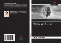 Clinical psychology - Yuldasheva, Sojida