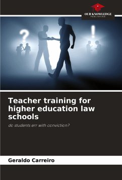 Teacher training for higher education law schools - Carreiro, Geraldo