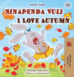 I Love Autumn (Swahili English Bilingual Children's Book)