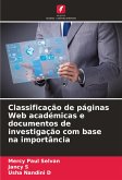 Classificação de páginas Web académicas e documentos de investigação com base na importância