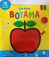 Cok Kolay Boyama - Elmali Resim Kitabim - Kolektif