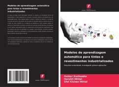 Cover Modelos de aprendizagem automática para tintas e revestimentos industrializados