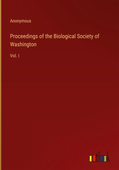 Proceedings of the Biological Society of Washington - Anonymous