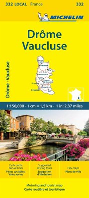Drome Vaucluse - Michelin Local Map 332 - Michelin
