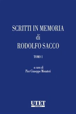 Cover Scritti in onore di Rodolfo Sacco (eBook, ePUB)