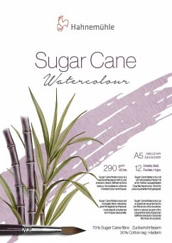 Hahnemühle Sugar Cane Aquarellpapier, DIN A5, 290 g/m², 12 Blatt