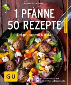 1 Pfanne - 50 Rezepte (Mängelexemplar) - Schinharl, Cornelia