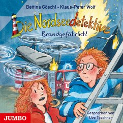 Die Nordseedetektive. Brandgefährlich! [Band 12] (MP3-Download) - Wolf, Klaus-Peter; Göschl, Bettina