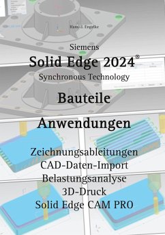 Solid Edge 2024 Bauteile (eBook, PDF) - Engelke, Hans-J.