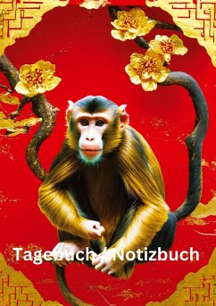 Tagebuch / Notizbuch Chinesische Tierkreis Affe - Meinecke, Willi