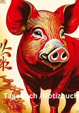 Tagebuch / Notizbuch Chinesische Tierkreis Schwein